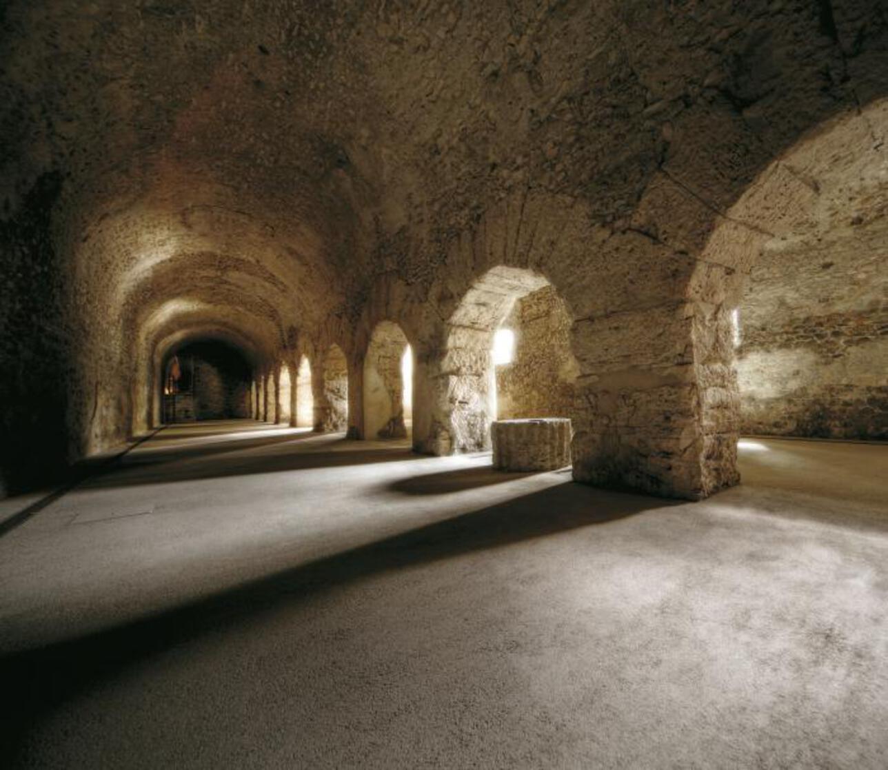 CRIPTOPORTICO FORENSE - Interno portico CRIPTOPORTICO FORENSE - Interno portico