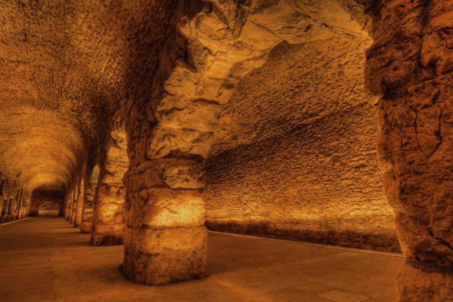 CRIPTOPORTICO FORENSE - Interno profondità CRIPTOPORTICO FORENSE - Interno profondità