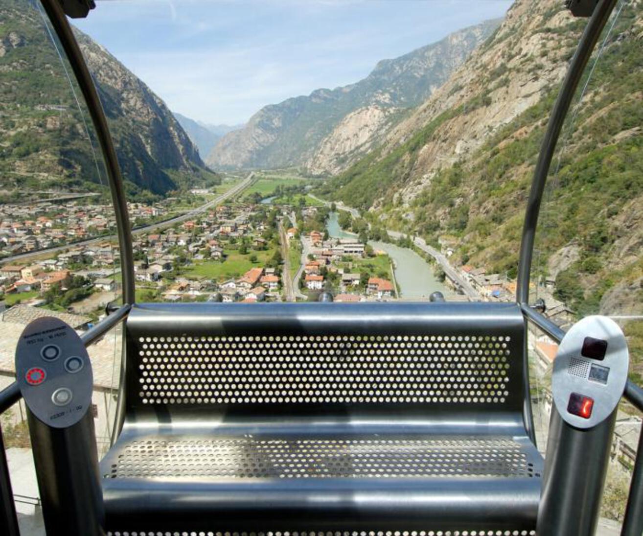 FORTE DI BARD - Ascensore panoramico FORTE DI BARD - Ascensore panoramico