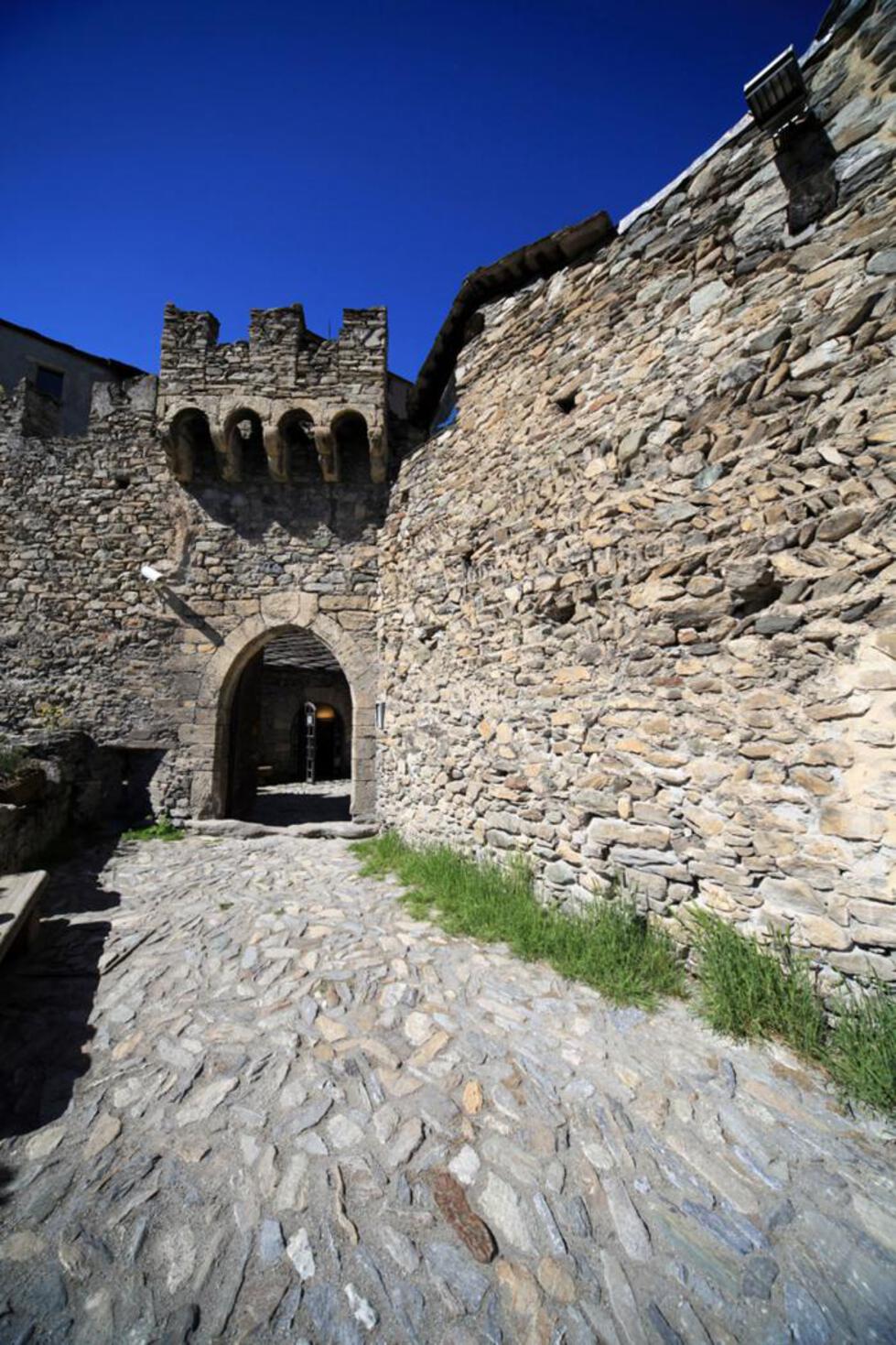 CASTELLO SARRIOD DE LA TOUR - Il viale d'ingresso CASTELLO SARRIOD DE LA TOUR - Il viale d'ingresso