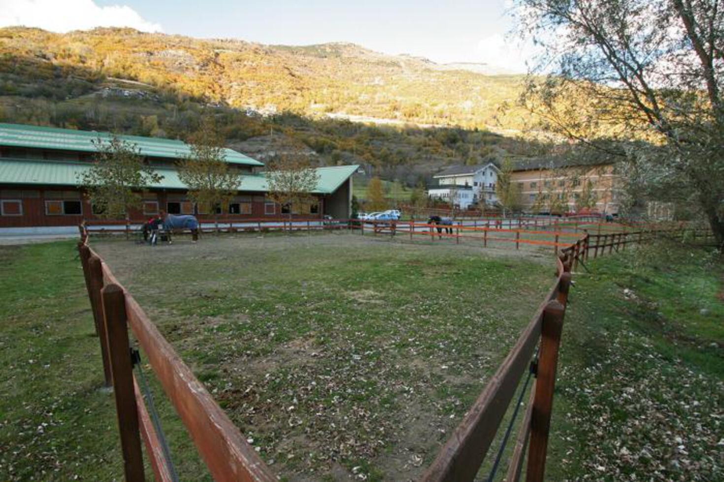 CENTRO IPPICO AVRES - Maneggio scoperto CENTRO IPPICO AVRES - Maneggio scoperto